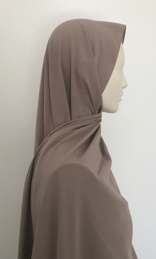 Hijab Soie de Médine Taupe Clair
