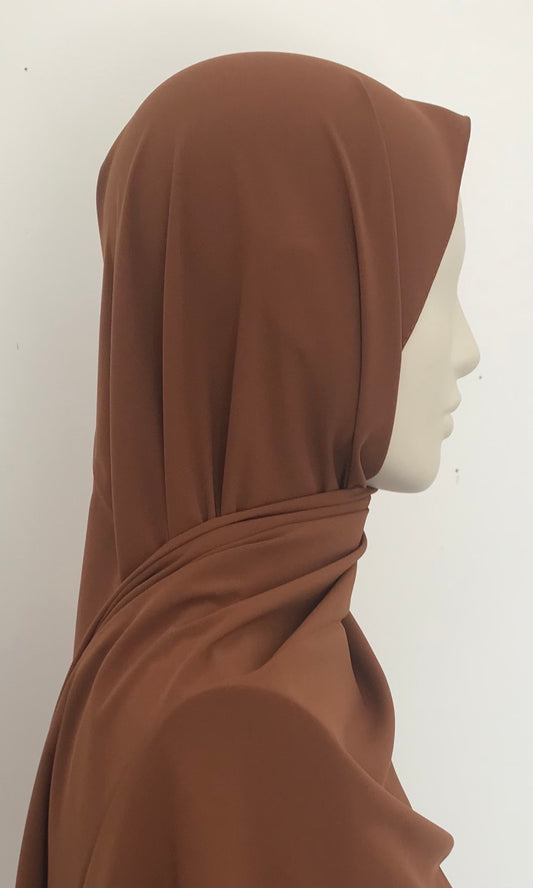 Hijab Soie de Médine Café