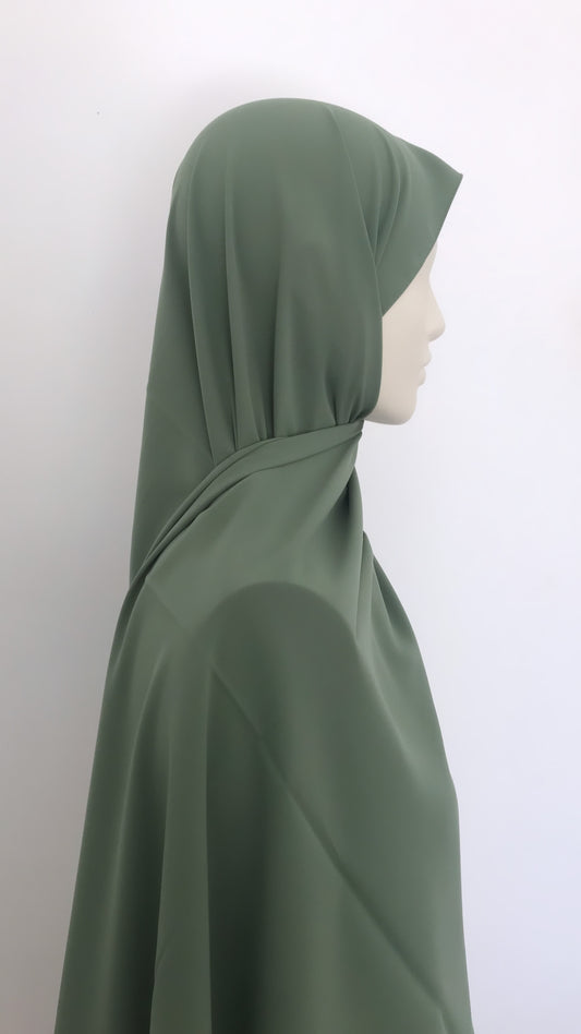 Hijab Soie de Médine Olive