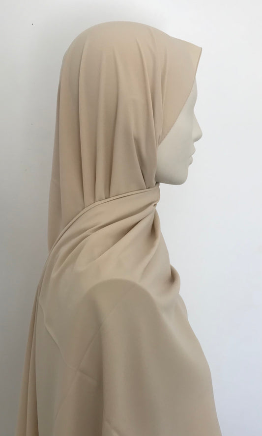 Hijab Soie de Médine Crème