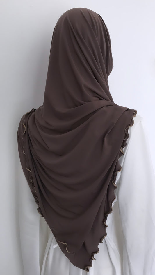 Hijab Jersey Luxe froncé